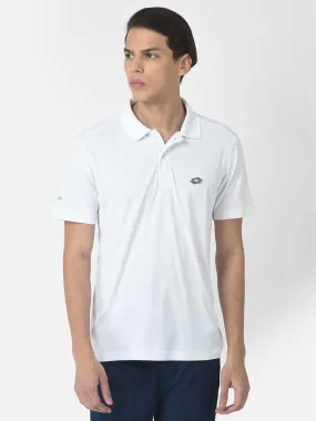 Lotto Men White Basic Bb Polo