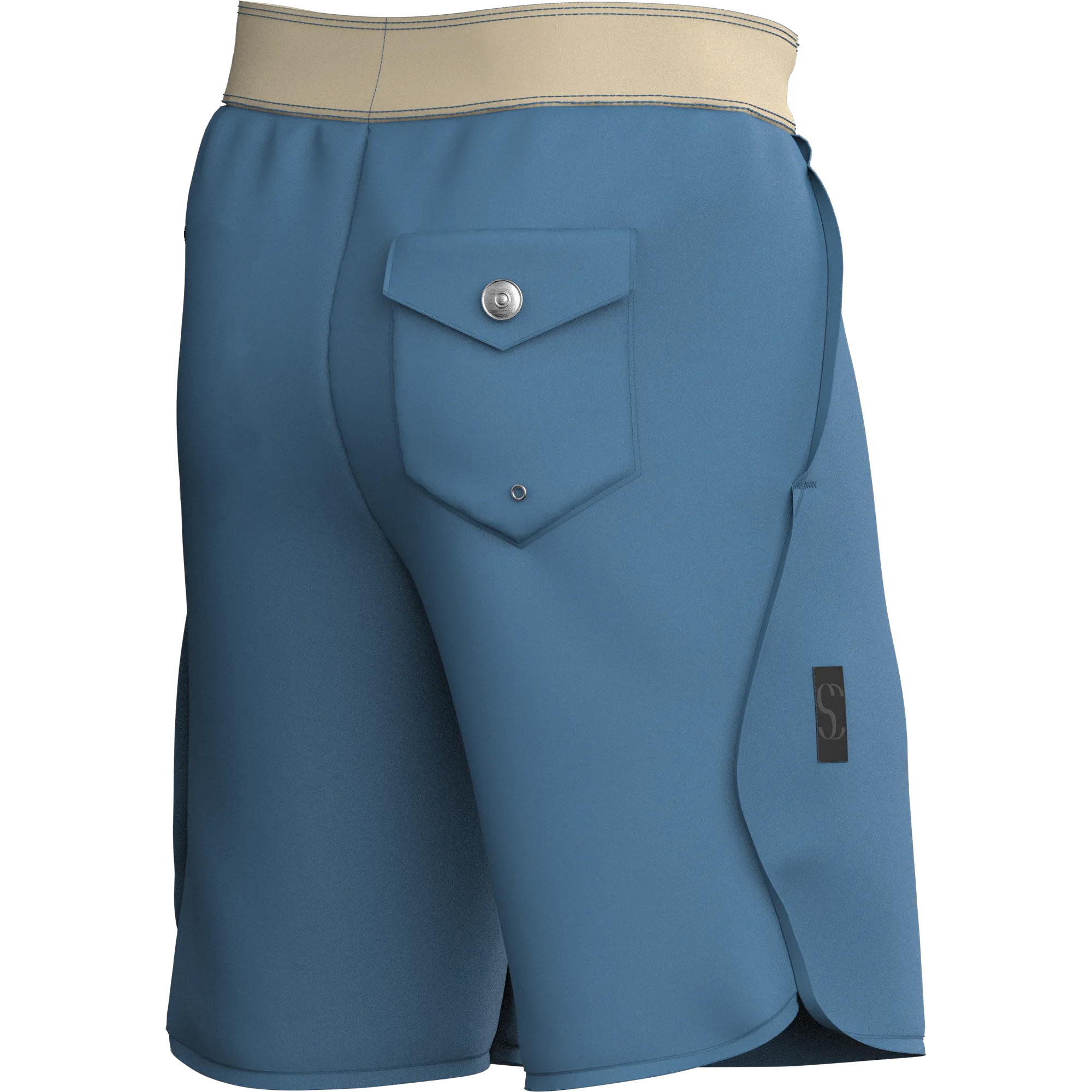 Men's Light Blue Board Shorts