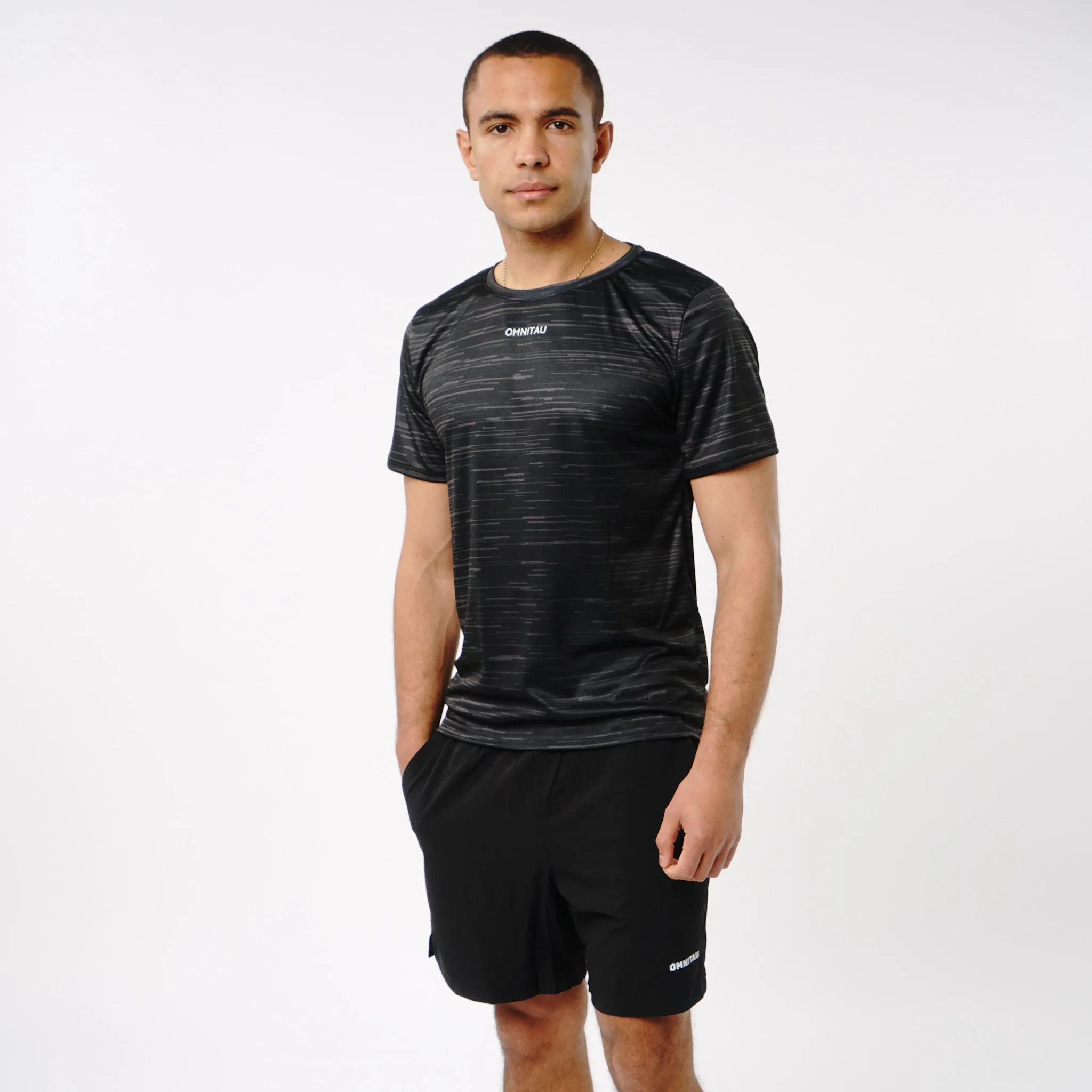 Omnitau Men's Breathable Phi Running Shorts - Black