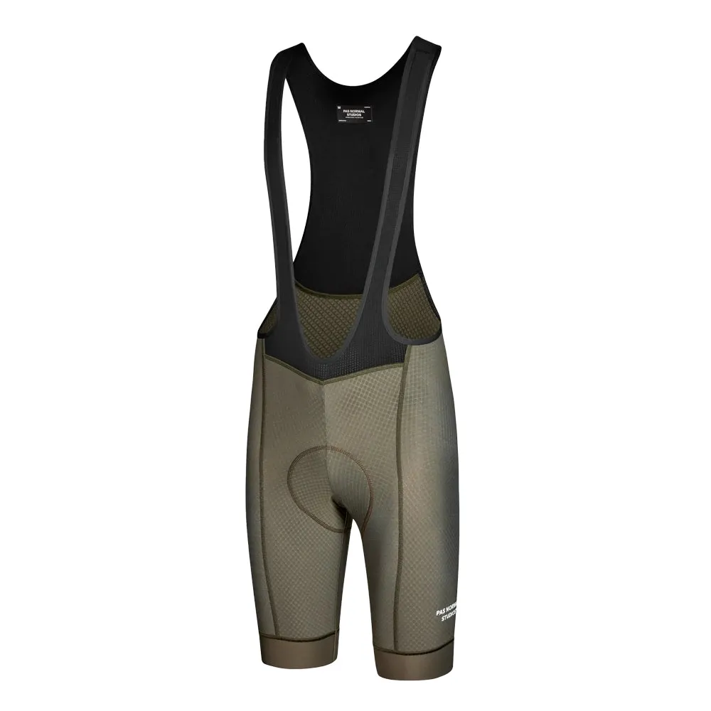 PAS NORMAL STUDIOS Essential Bib Shorts - Olive Green