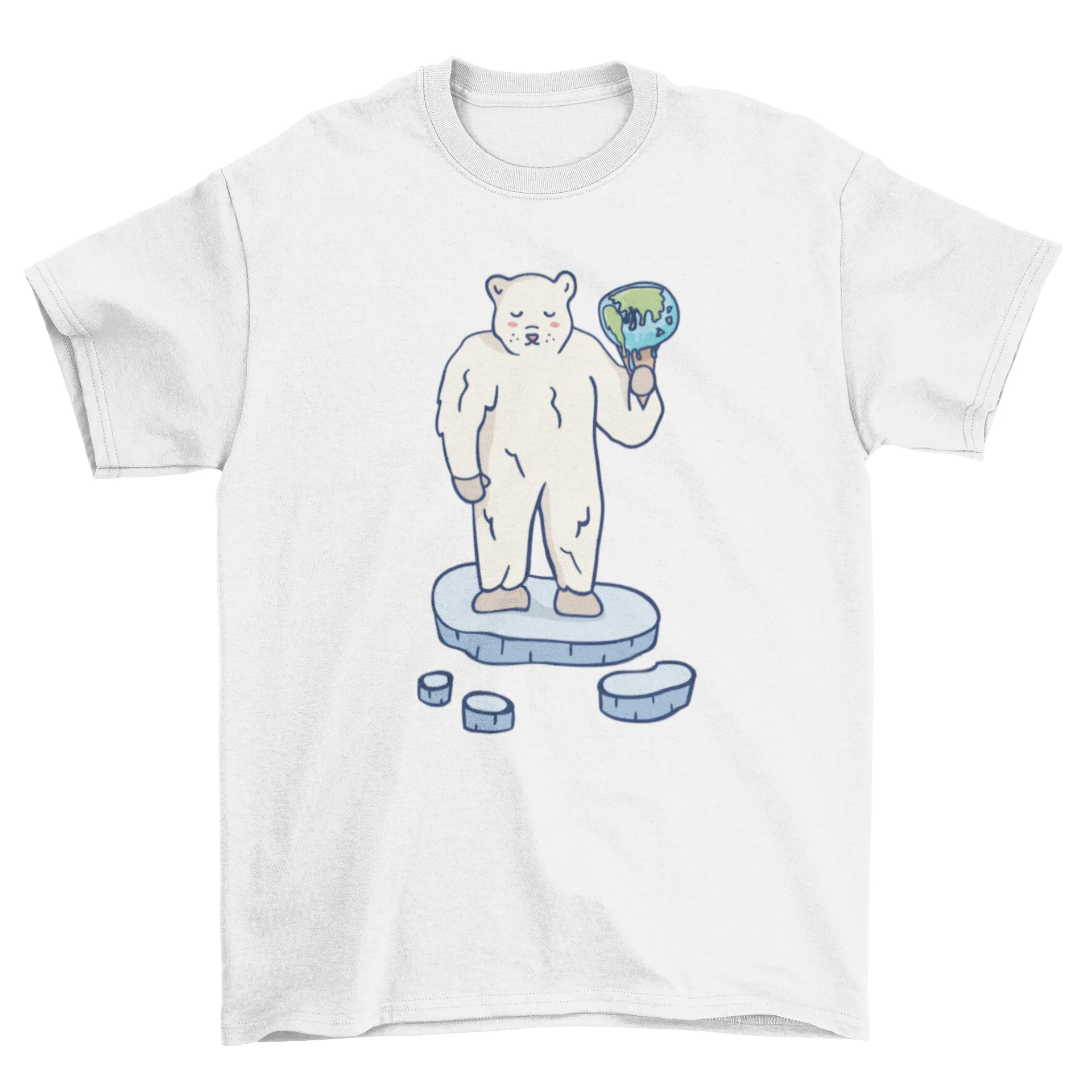 Polar Bear Global Warming T-Shirt