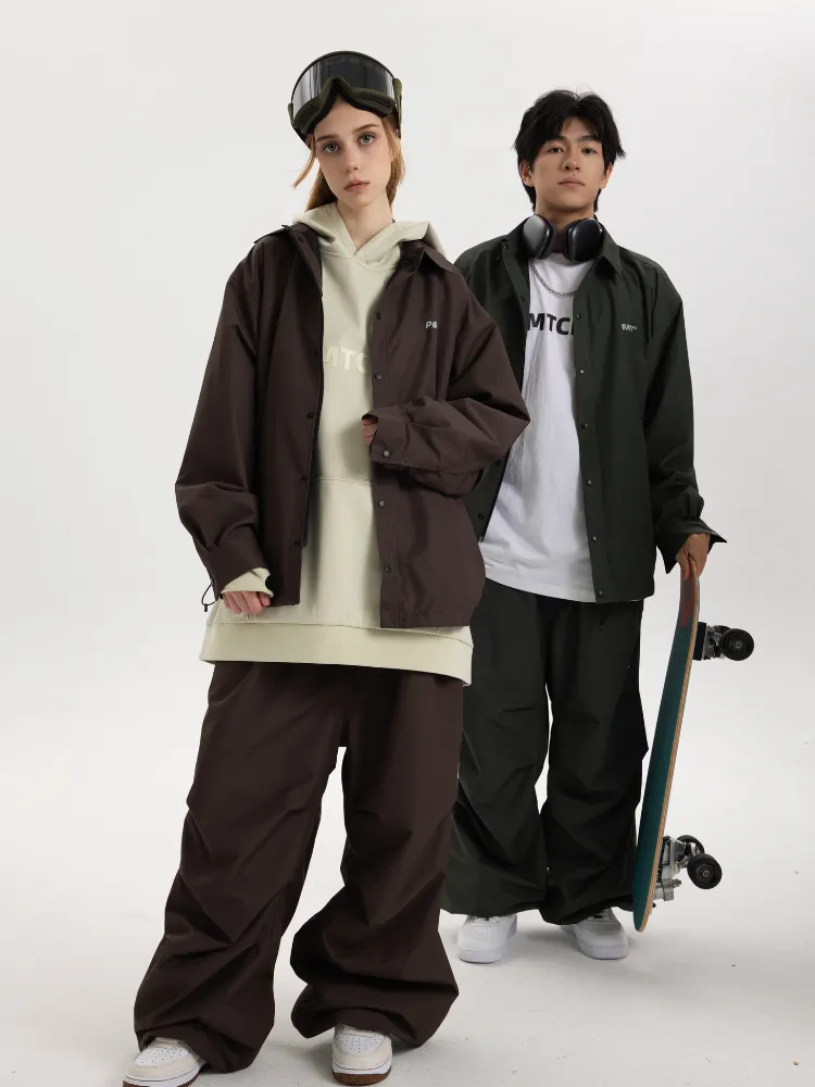 POMT CleanF Wrinkle Baggy Snow Pants - Women's