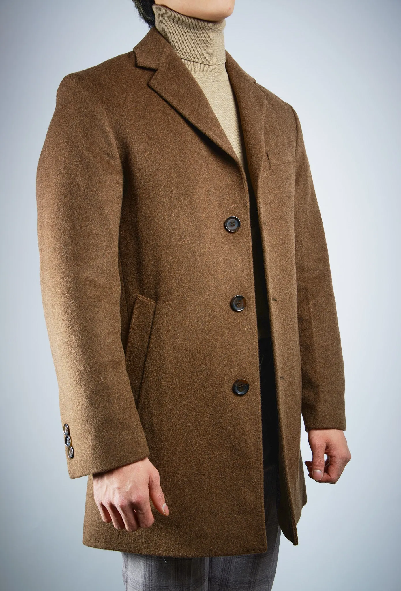 Preston Brush Heathered Coat