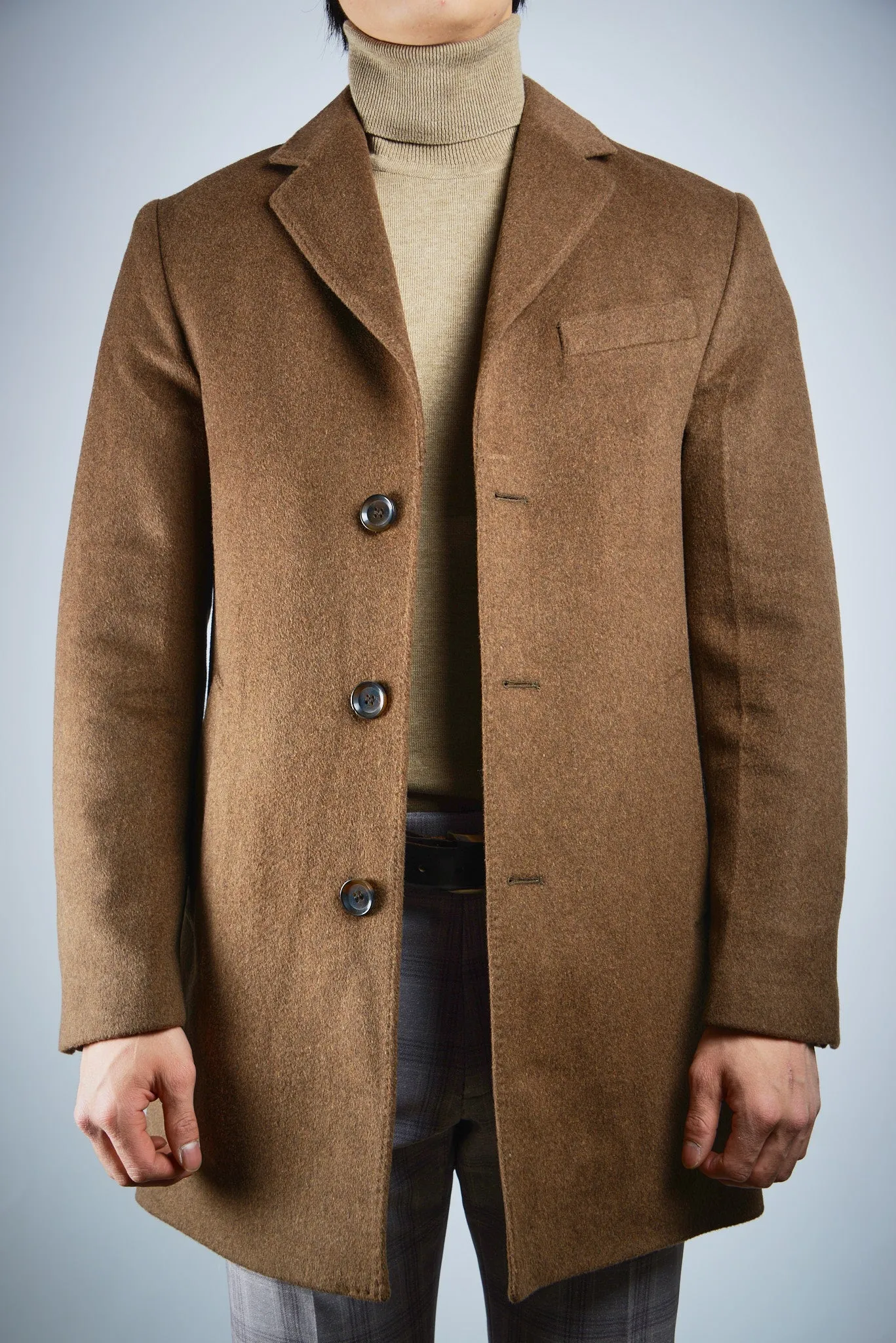 Preston Brush Heathered Coat