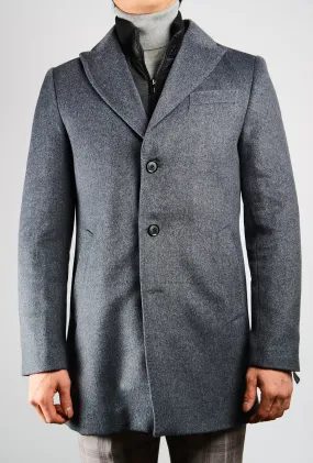 Preston Brushed Heathered Coat