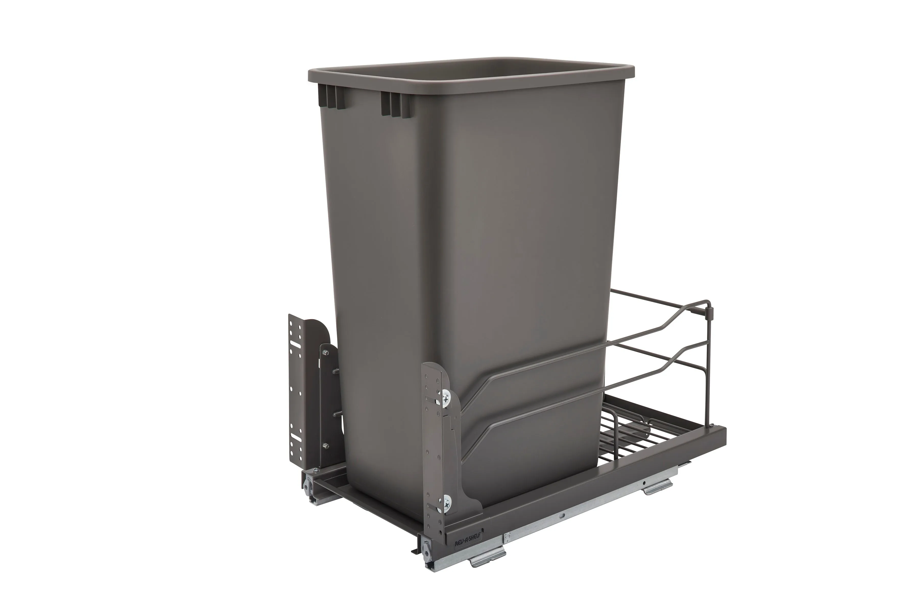 Rev-A-Shelf 50 Quart Pull-Out Waste Container Soft-Close 53WC-1550SCDM-113