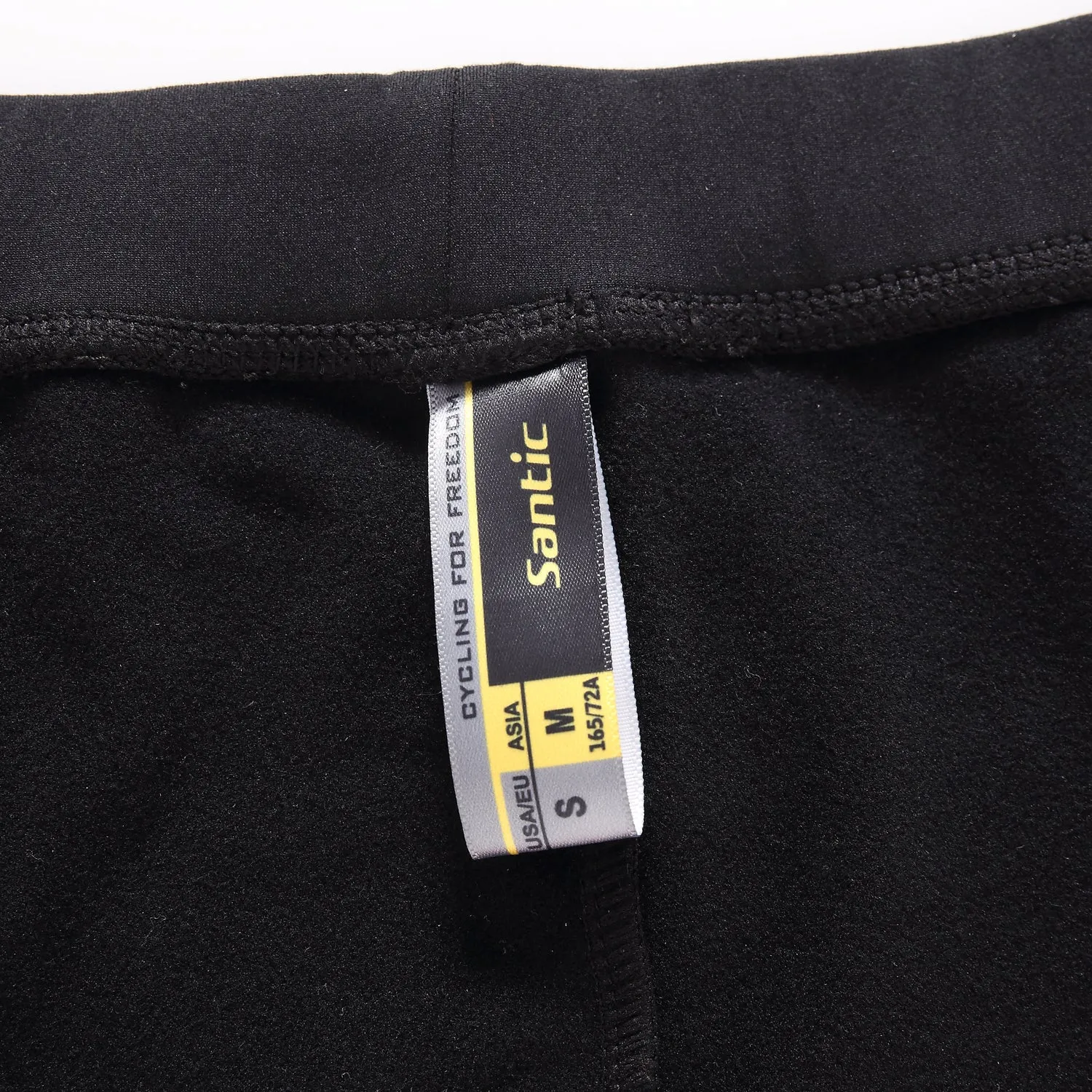 Santic Duke Black Men Padded Cycling Pants