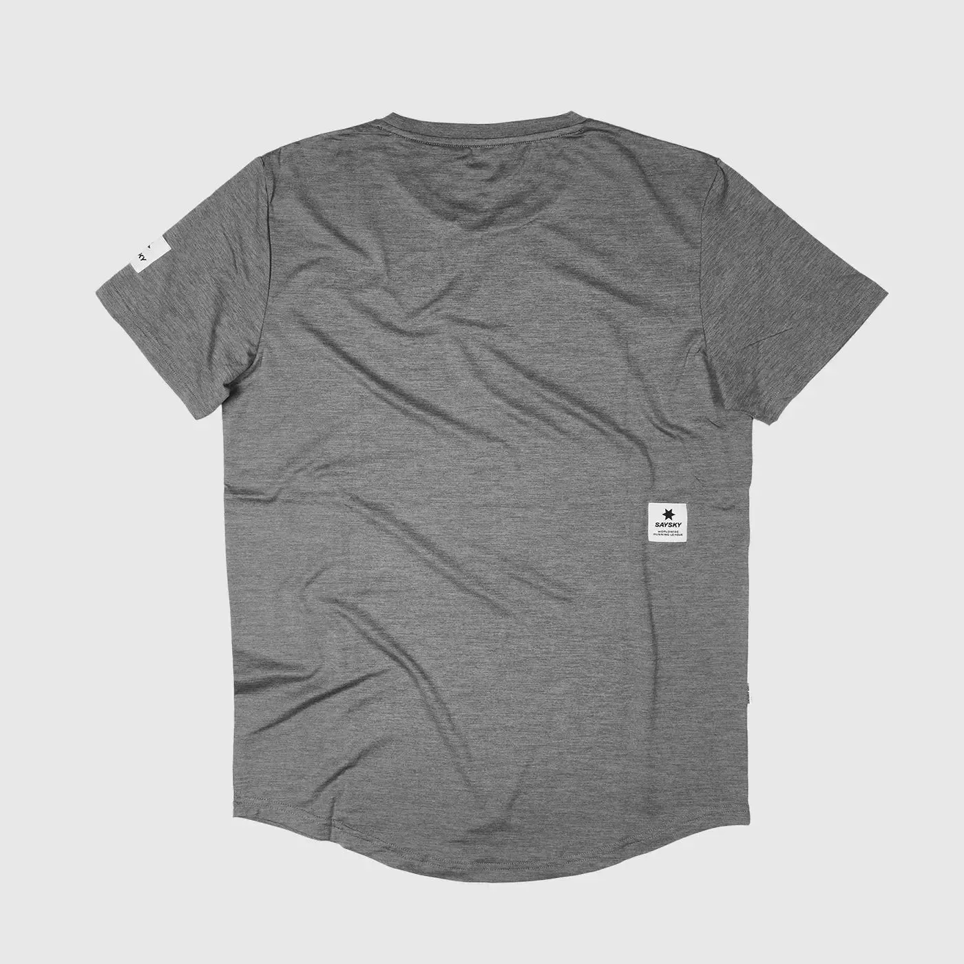 Saysky | Clean Pace T-Shirt | Heren | Grey Melange