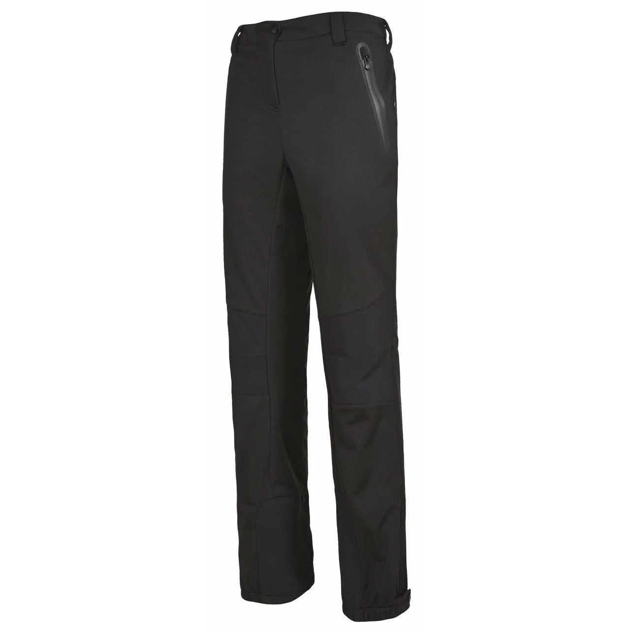 Sola - Women's Dlx Breathable Softshell Walking Trousers - Black