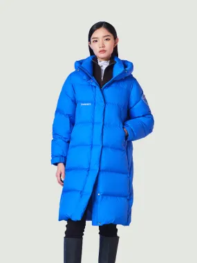 TANBOER Long Down Jacket Women's Thickened Warm Coat