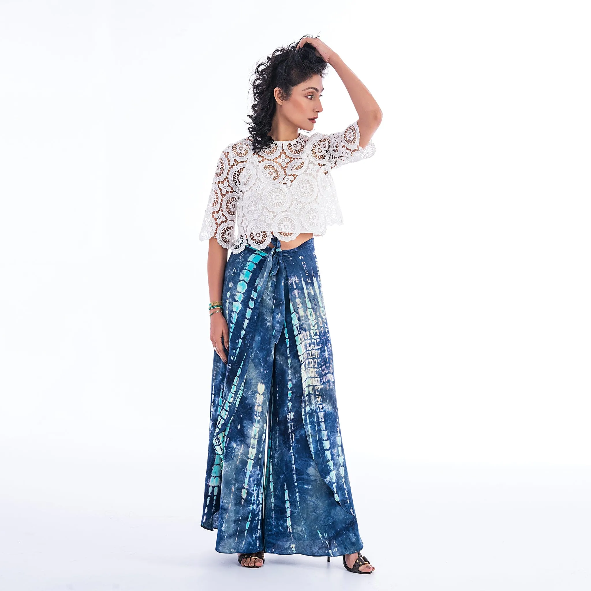 Tie & Die  Wide Leg Trouser