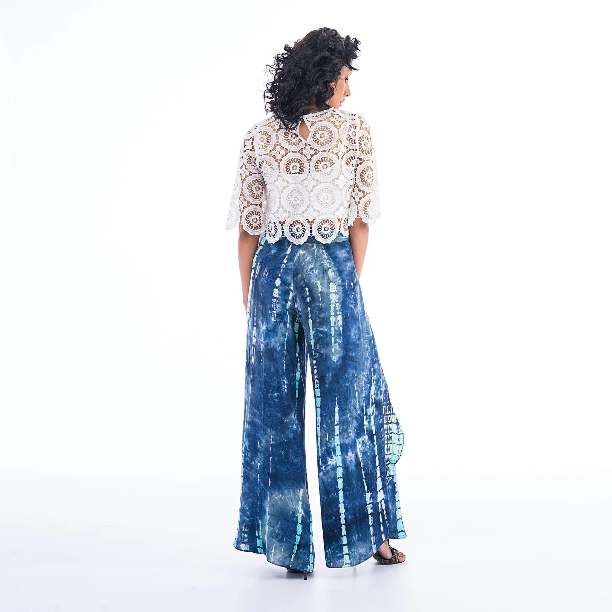 Tie & Die  Wide Leg Trouser