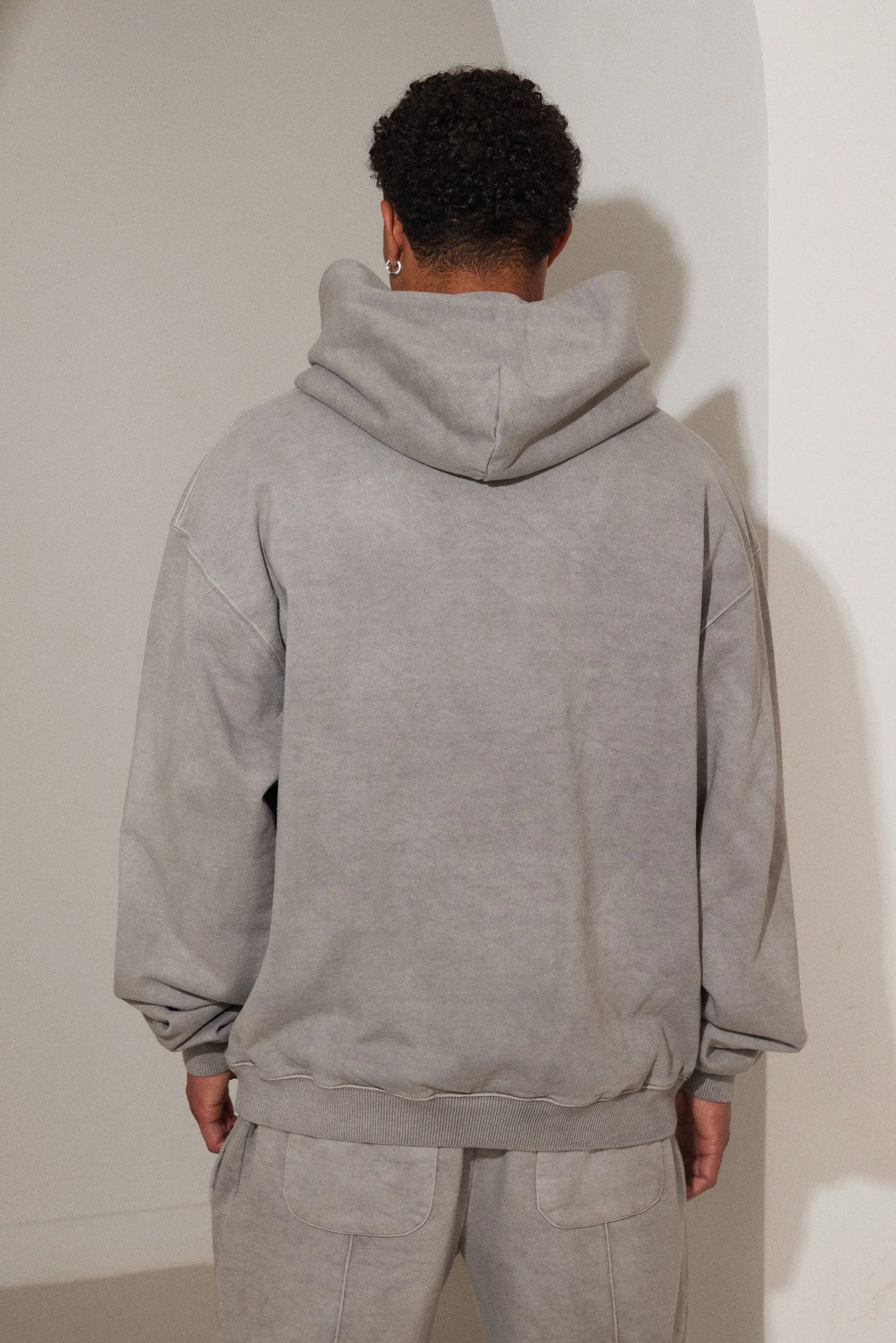 Unisex Hoodie - Grey Wash