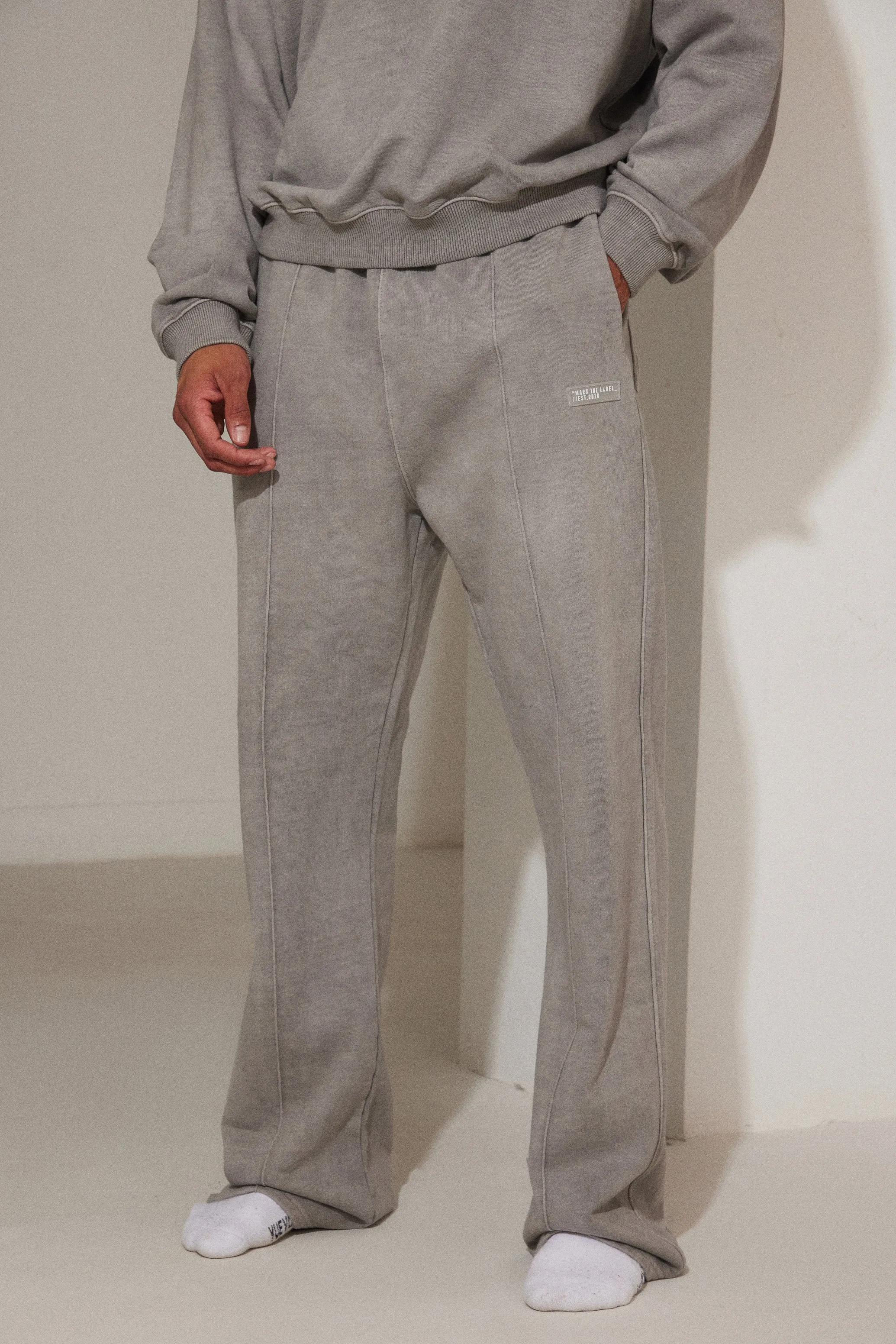 Unisex Joggers - Grey Wash