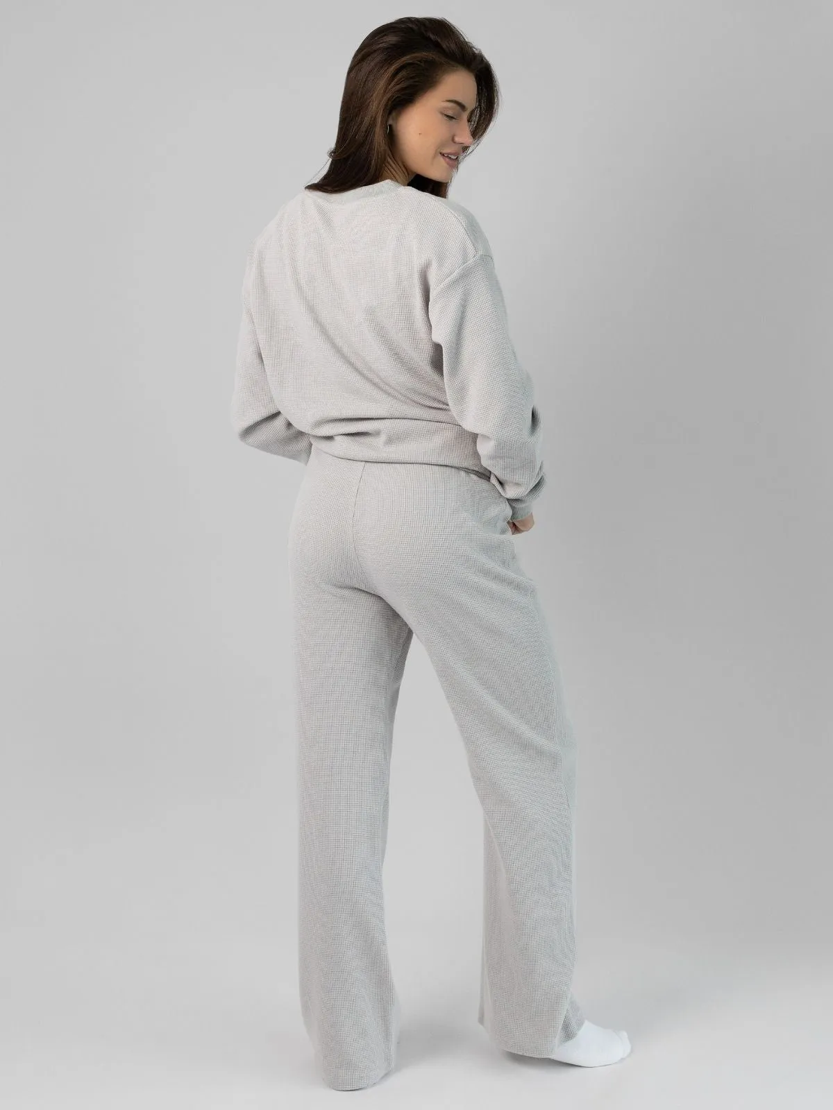 Waffle Lounge Relaxed Sweatpants - Pre-Order