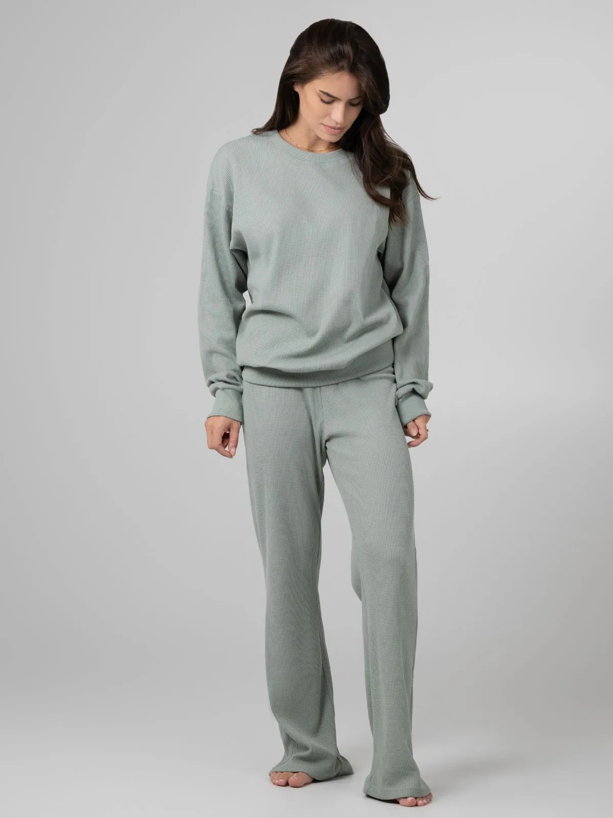 Waffle Lounge Relaxed Sweatpants - Pre-Order