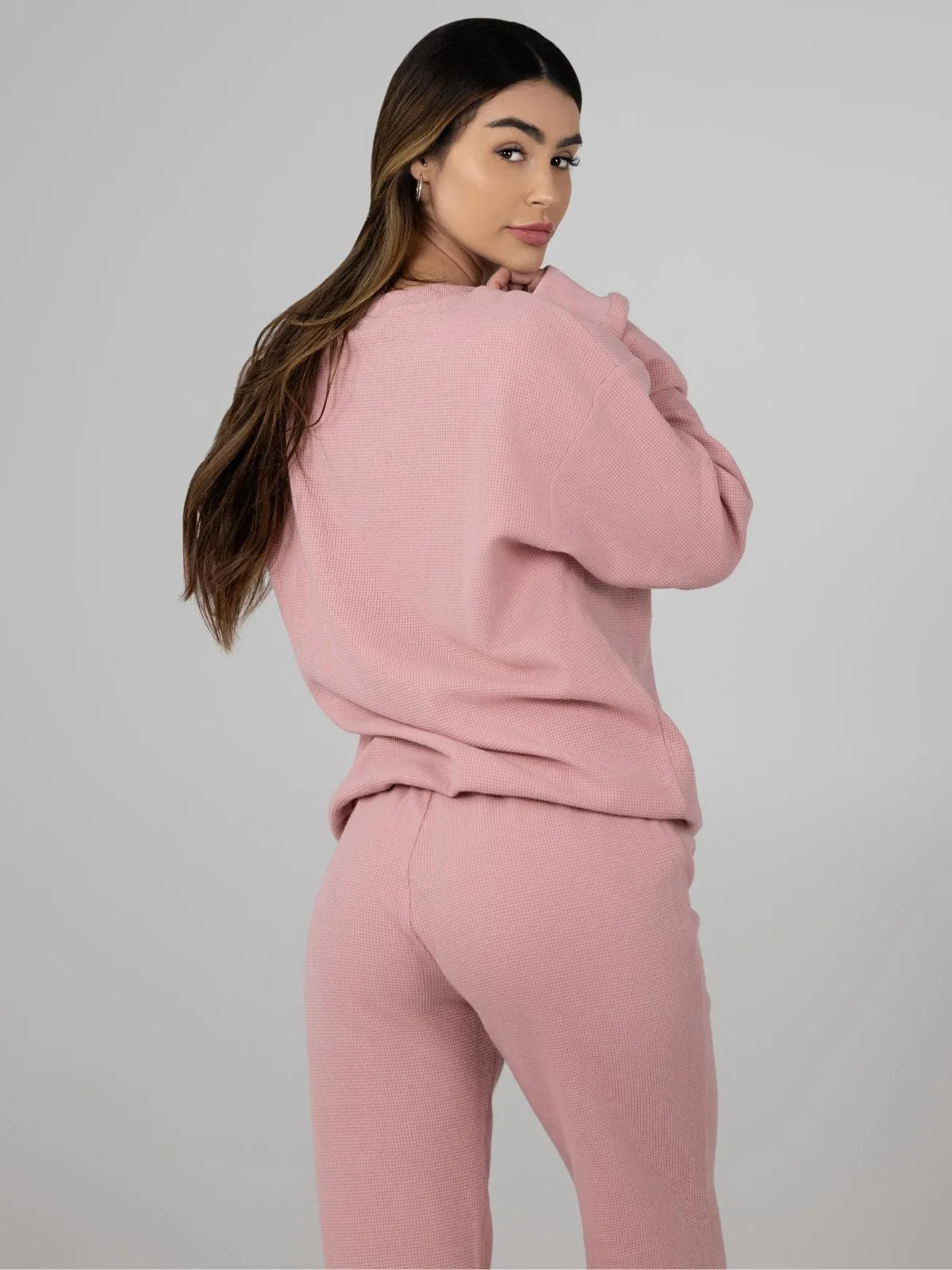 Waffle Lounge Relaxed Sweatpants - Pre-Order