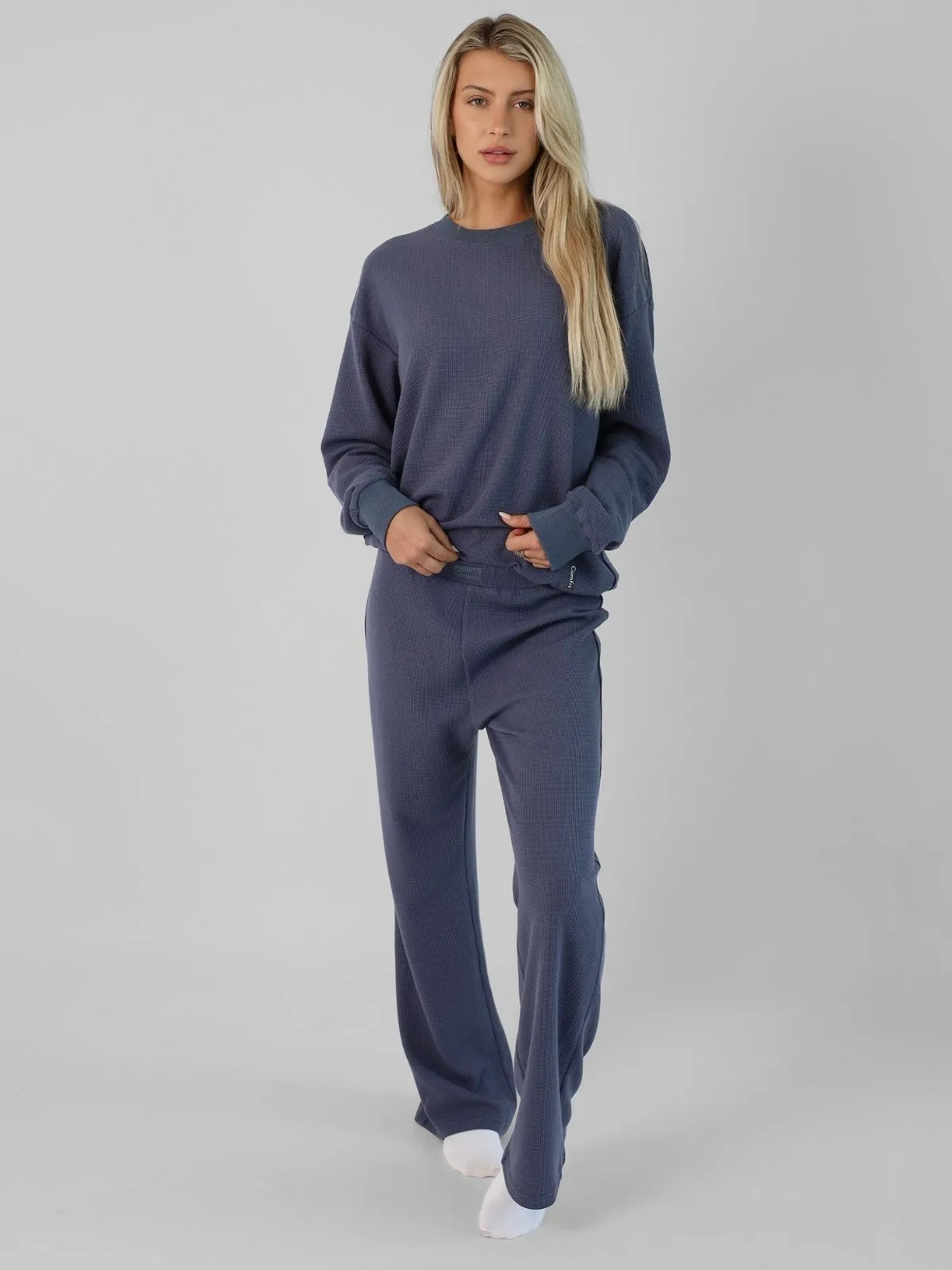 Waffle Lounge Relaxed Sweatpants - Pre-Order