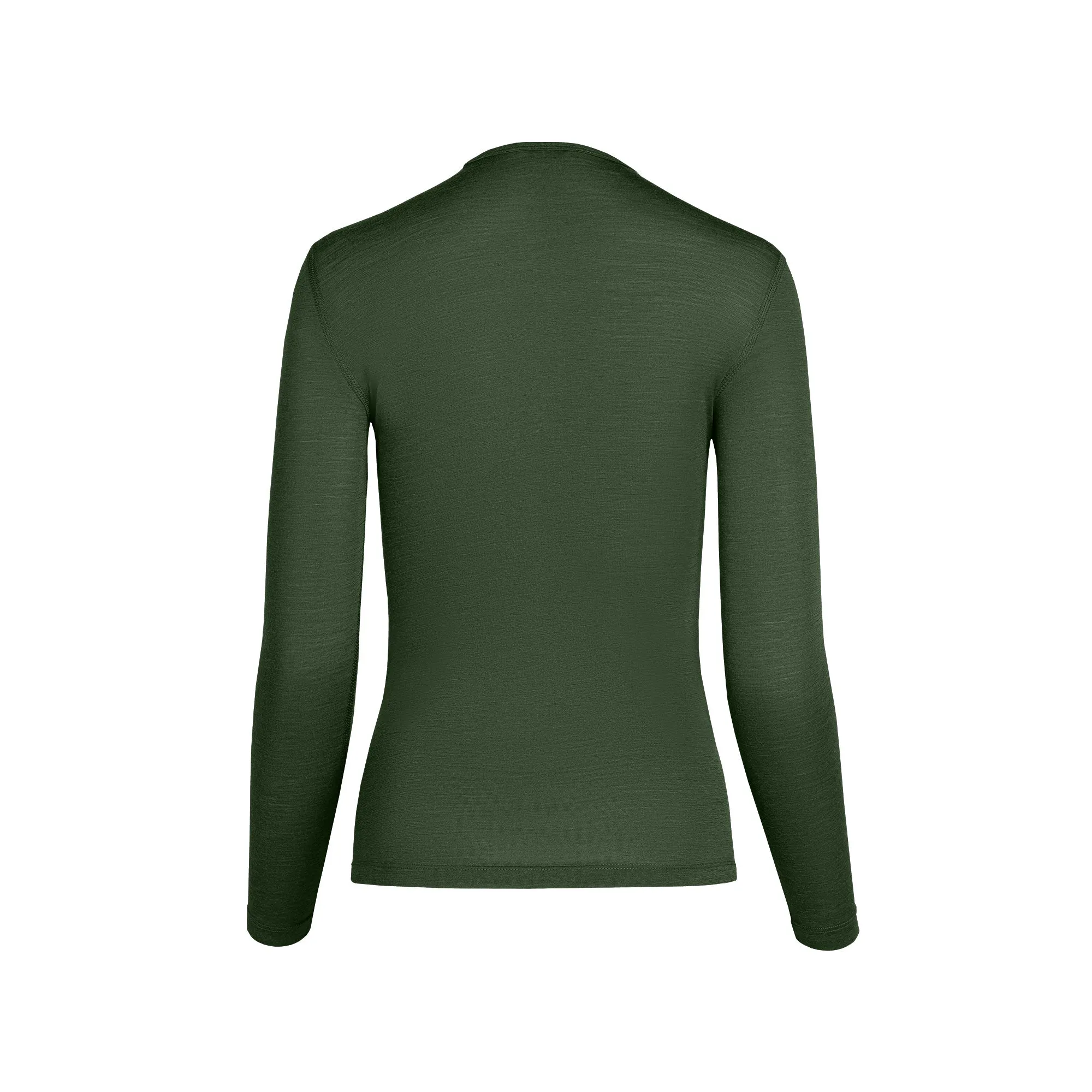 Women's 160 Thermal Long Sleeve Crew Dark Green