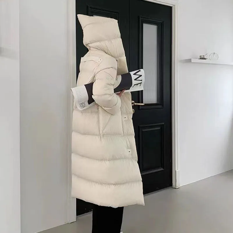 Women's Elegant Long Down Coat